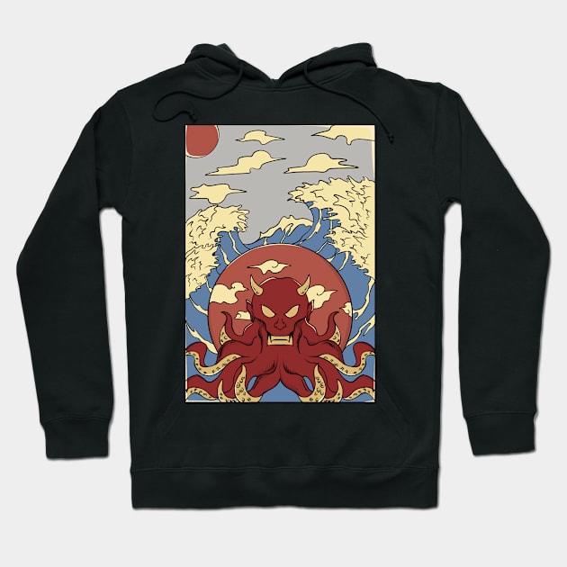 Octo king Hoodie by 995dsgn